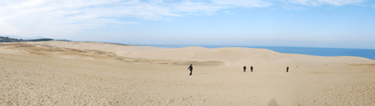 馬の背の風景