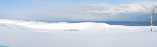 馬の背の風景