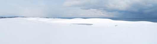 馬の背の風景