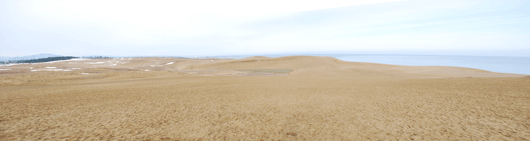 馬の背の風景