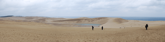馬の背の風景