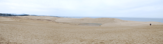 馬の背の風景