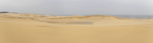馬の背の風景