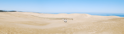 馬の背の風景