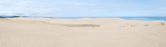 馬の背の風景
