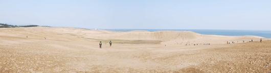 馬の背の風景