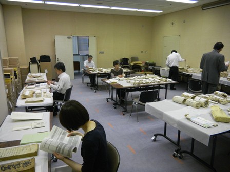 調査会場の様子の写真