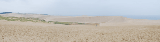 馬の背の風景