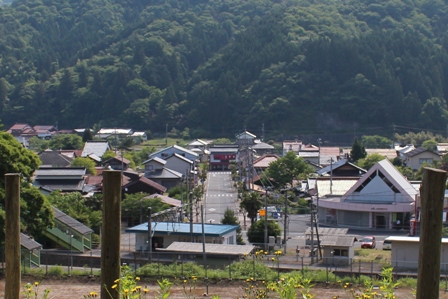 城址から見る風景