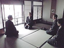 訪問