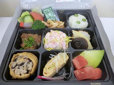 最も評価が高かった試作弁当