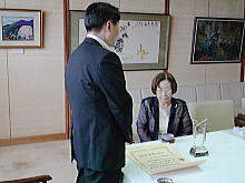 来訪