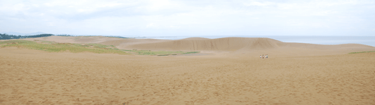 馬の背の風景