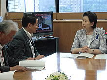 面談