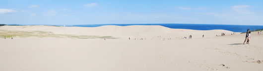 馬の背の風景