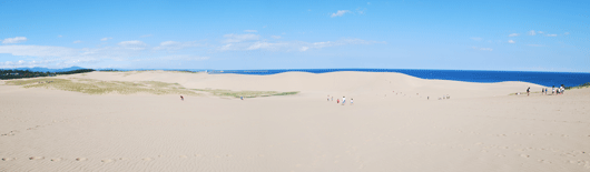 馬の背の風景