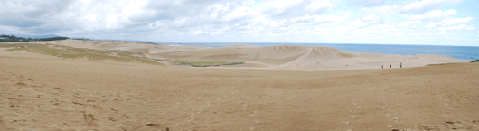 馬の背の風景