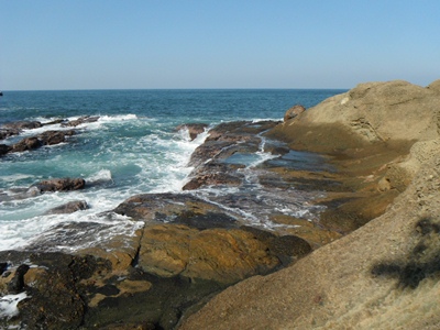 岩戸海岸の風景