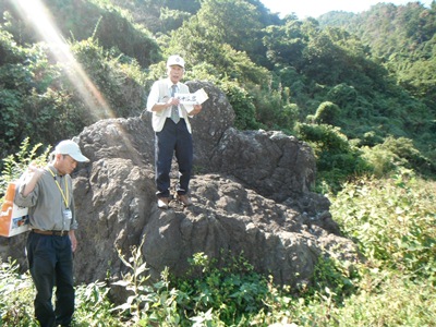 大谷海岸の溶岩