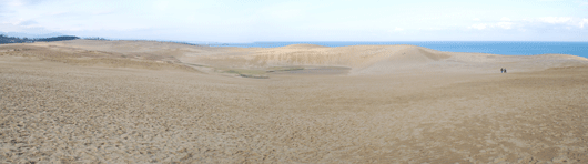 馬の背の風景