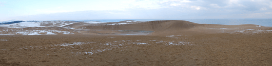 「馬の背」の風景－日差しも出ています