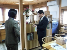視察