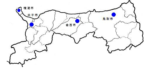 PM2.5測定地点図