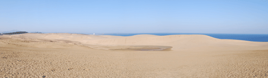 「馬の背」の風景－美しいコントラストです