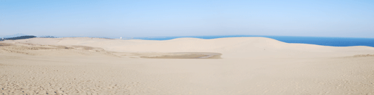 「馬の背」の風景-暖かい日差しがさしています