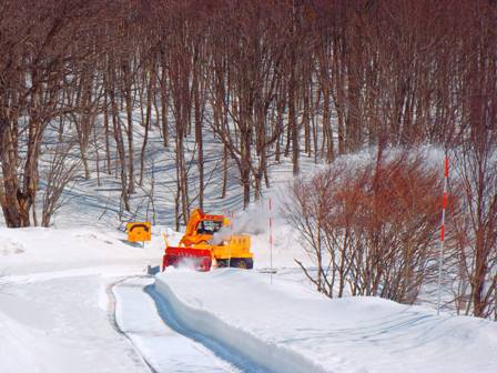 除雪風景