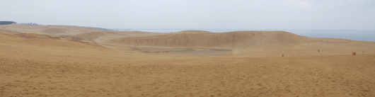 「馬の背」の風景－穏やかな風の中にあります