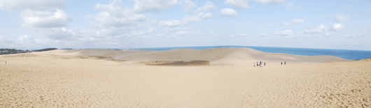 「馬の背」の風景－穏やかな景色です