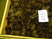 ワカメのメカブ