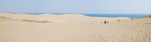 馬の背の風景