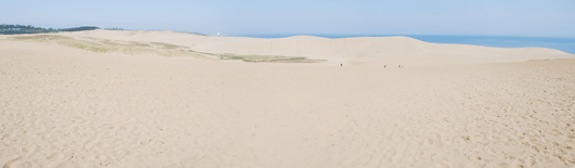 馬の背の風景