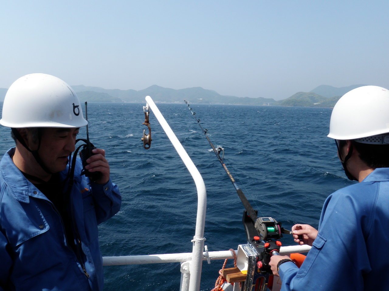 13年5月春イカ調査及び計量魚探較正を実施しました とりネット 鳥取県公式サイト