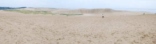 馬の背の風景