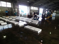 酒津、浜村、夏泊、青谷、泊の水揚げ状況