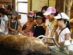 弥生の館見学の様子