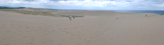 鳥取砂丘の風景