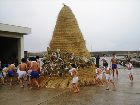 鳥取市酒津のトンドウの写真