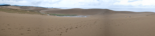 馬の背の風景