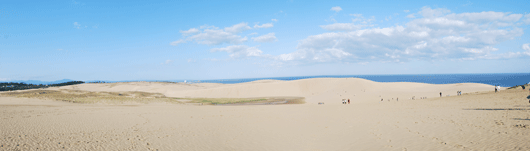 「馬の背」の風景－美しいコントラストを楽しめそうです