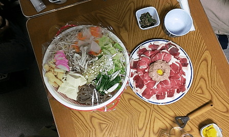 いのししといのぶたの鍋