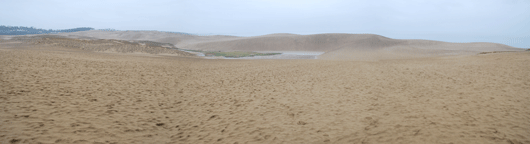 馬の背の風景