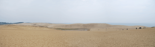 「馬の背」の風景－ぼんやりとした景色です