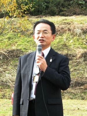 福島県農林水産部森林保全課 加藤課長による閉会のあいさつ