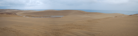 馬の背の風景