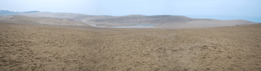 馬の背の風景