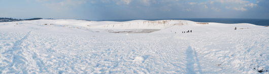 馬の背の風景